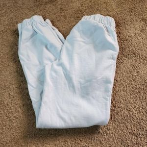 Brandy melville light blue rosa sweatpants